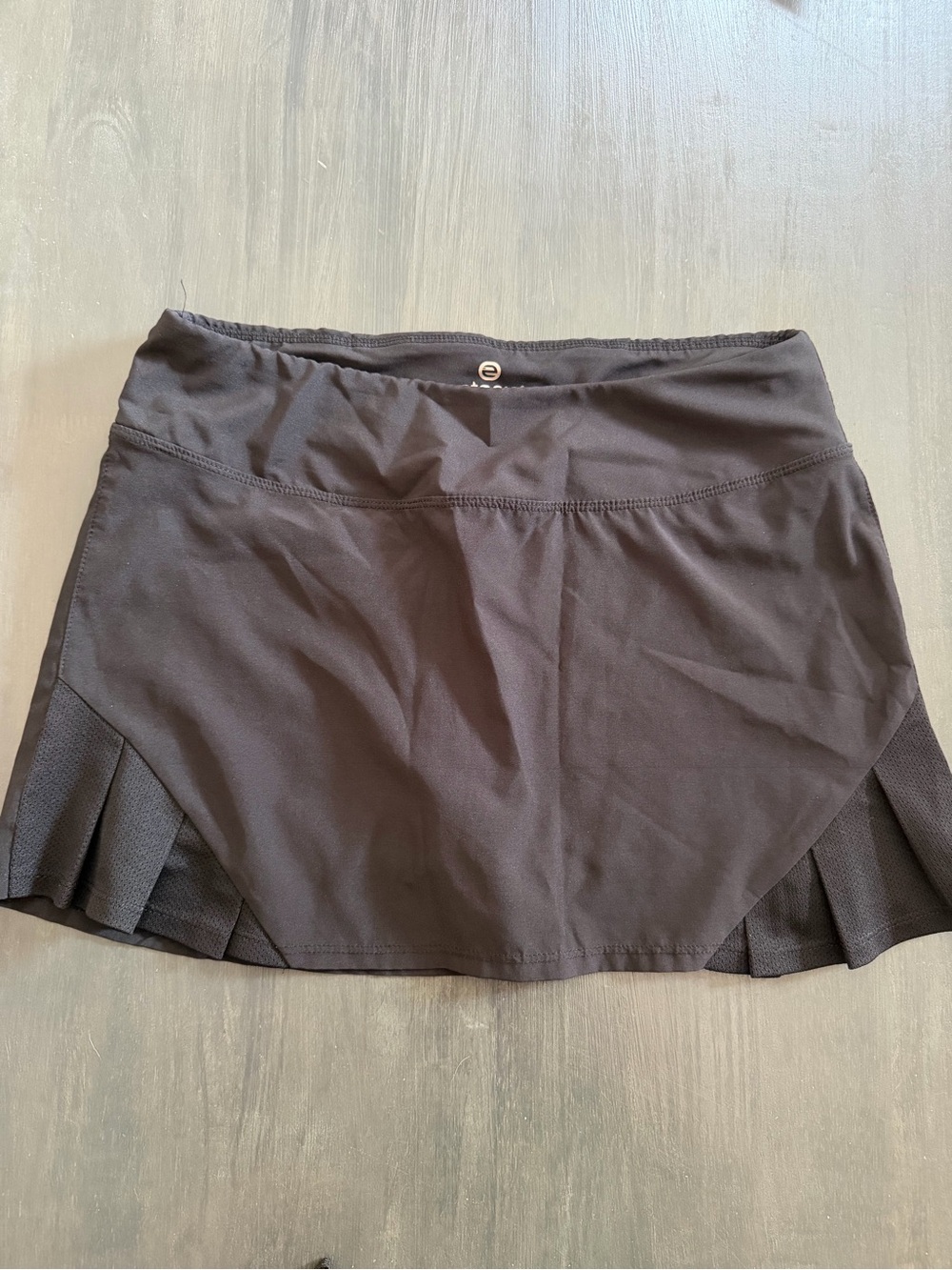 Etonic Black Athletic Skort Tennis Golf Running Skirt Shorts Size S